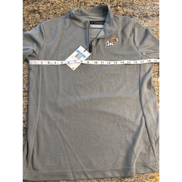 NWT Phoenix Mercury Pullover Adult Medium Nike Dri Fit WNBA 1/4 Zip Grey WNBA - Picture 5 of 10